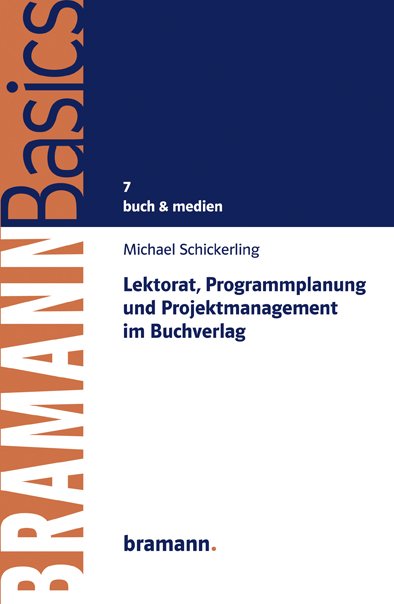 Buch Cover Lektorat, Programmplanung und Projektmanagement im Buchverlag